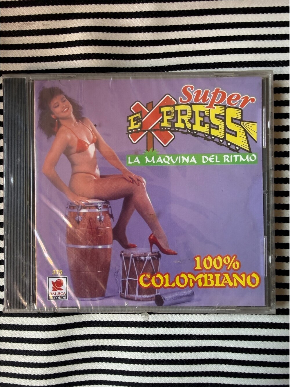 Super Express - 100% Colombiano CD (1999) Balboa Records Cumbia NUEVO